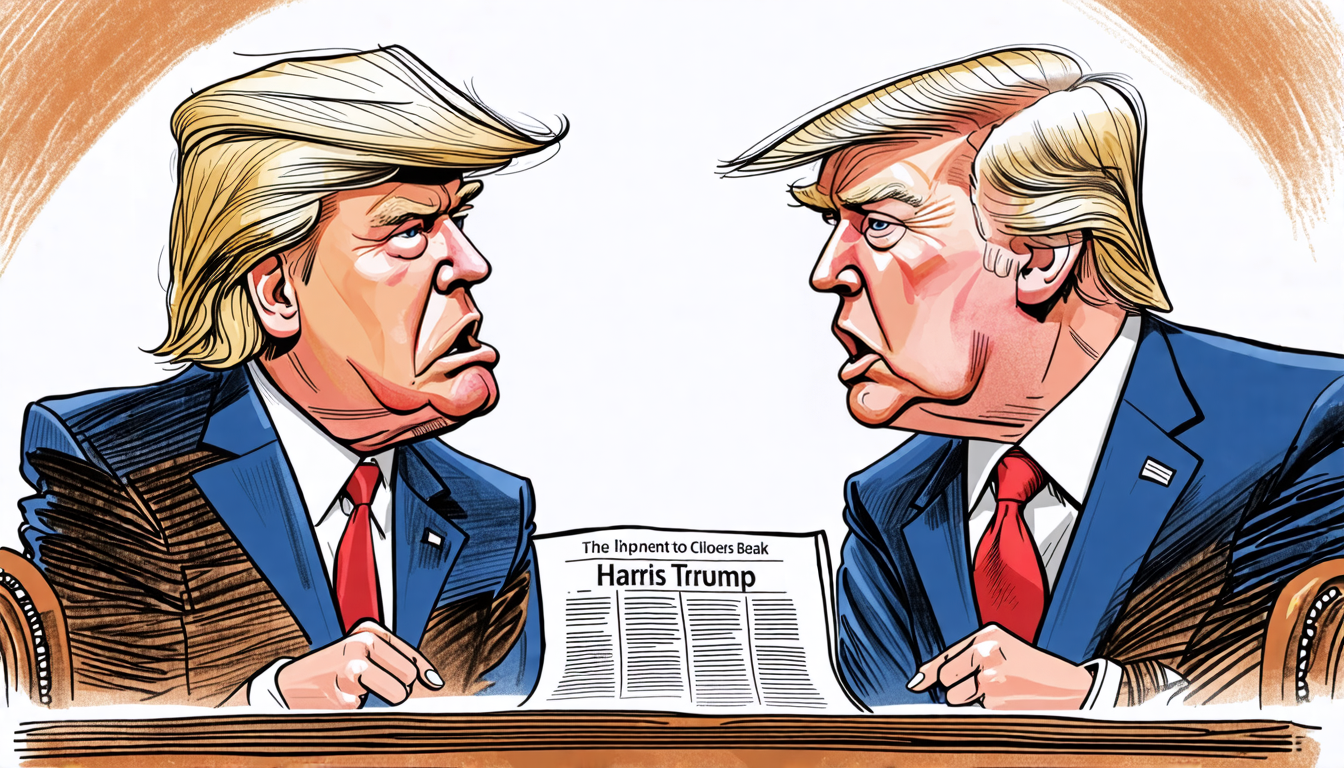 Controversies Surrounding the Harris-Trump Debate: A Look at the Rules and Implications