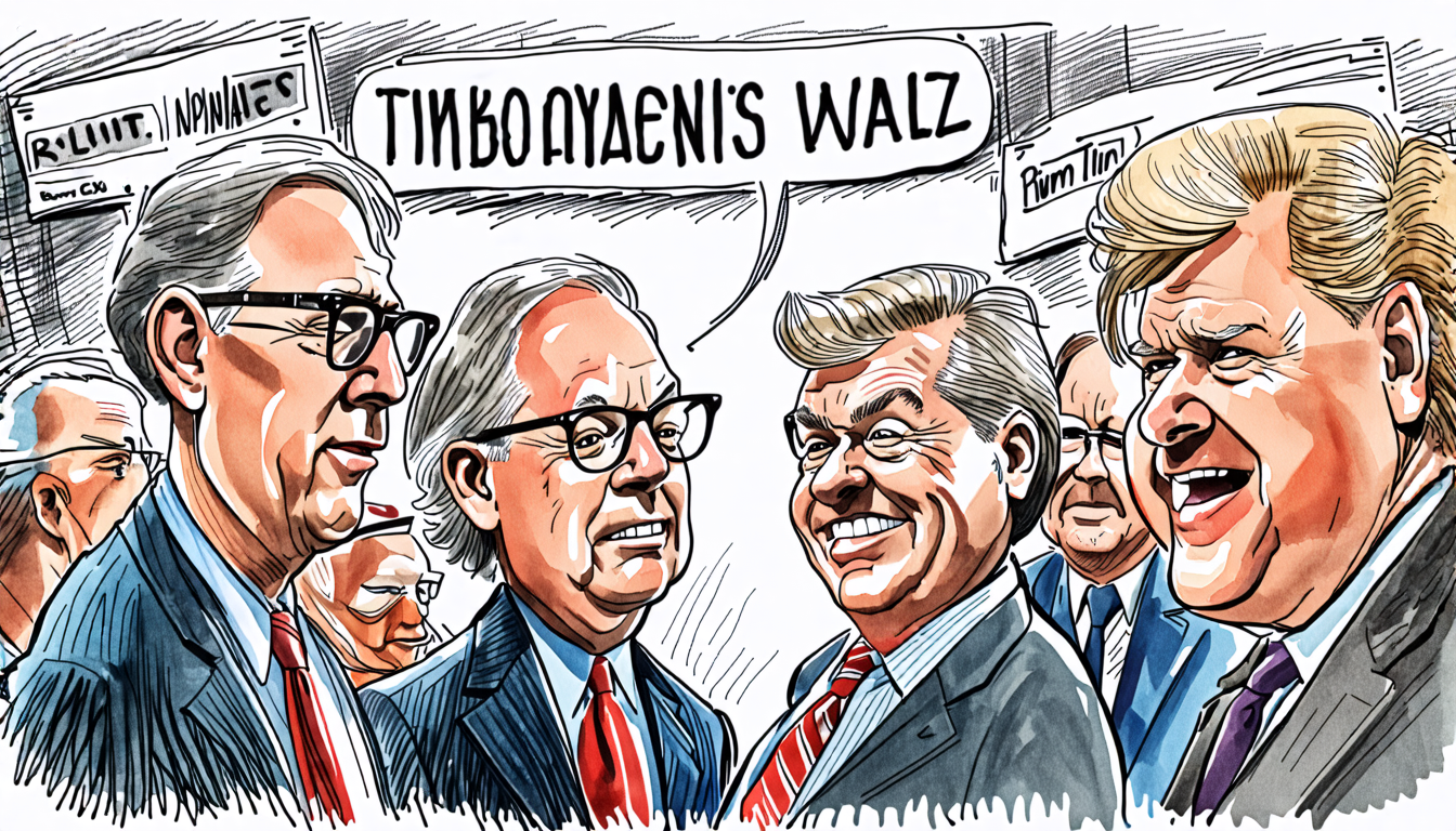 Tim Walz’s Nomination: A Turning Point for the Democratic Party Amidst Political Challenges