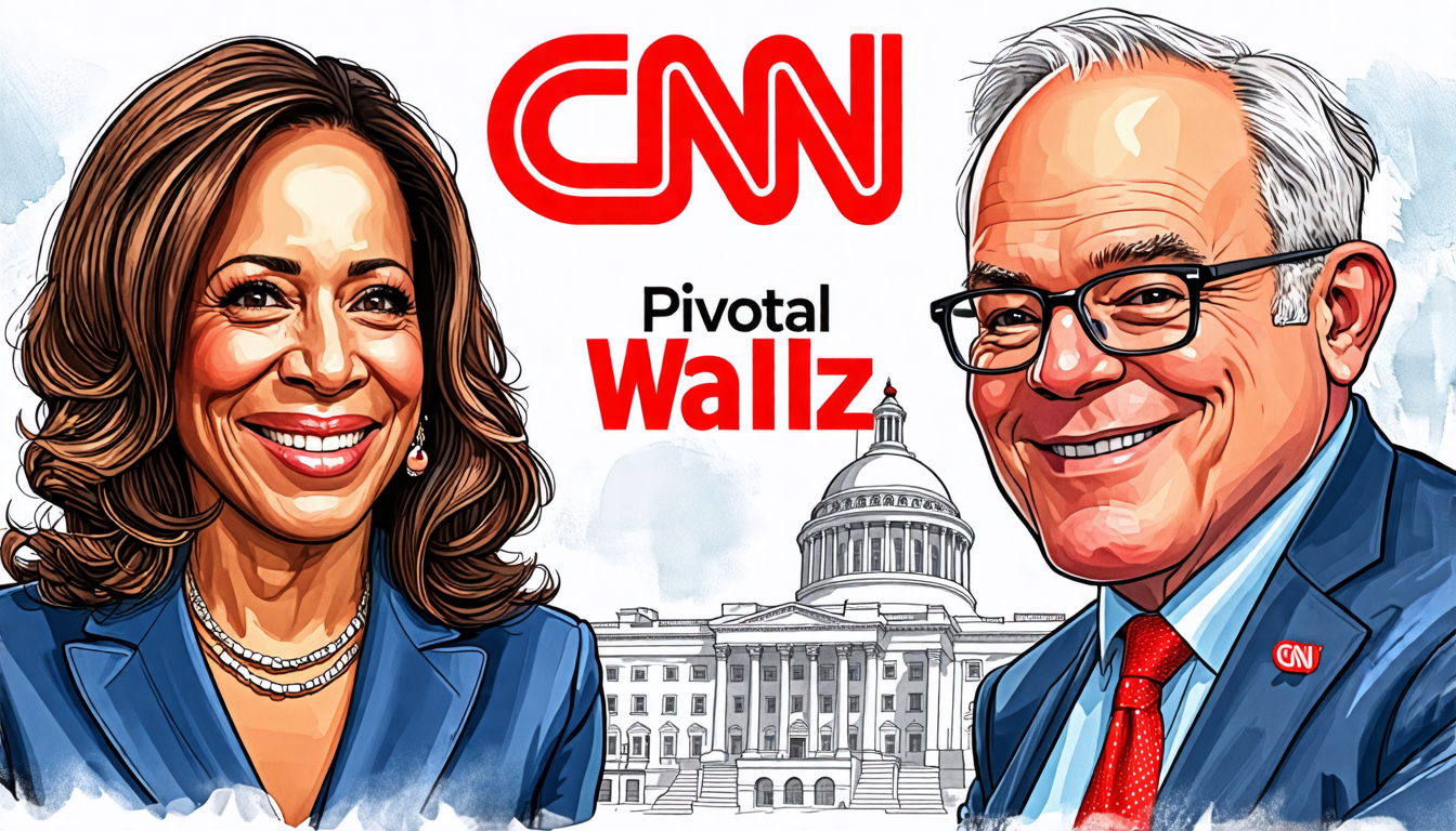 Upcoming Pivotal Interview with Kamala Harris and Tim Walz on CNN