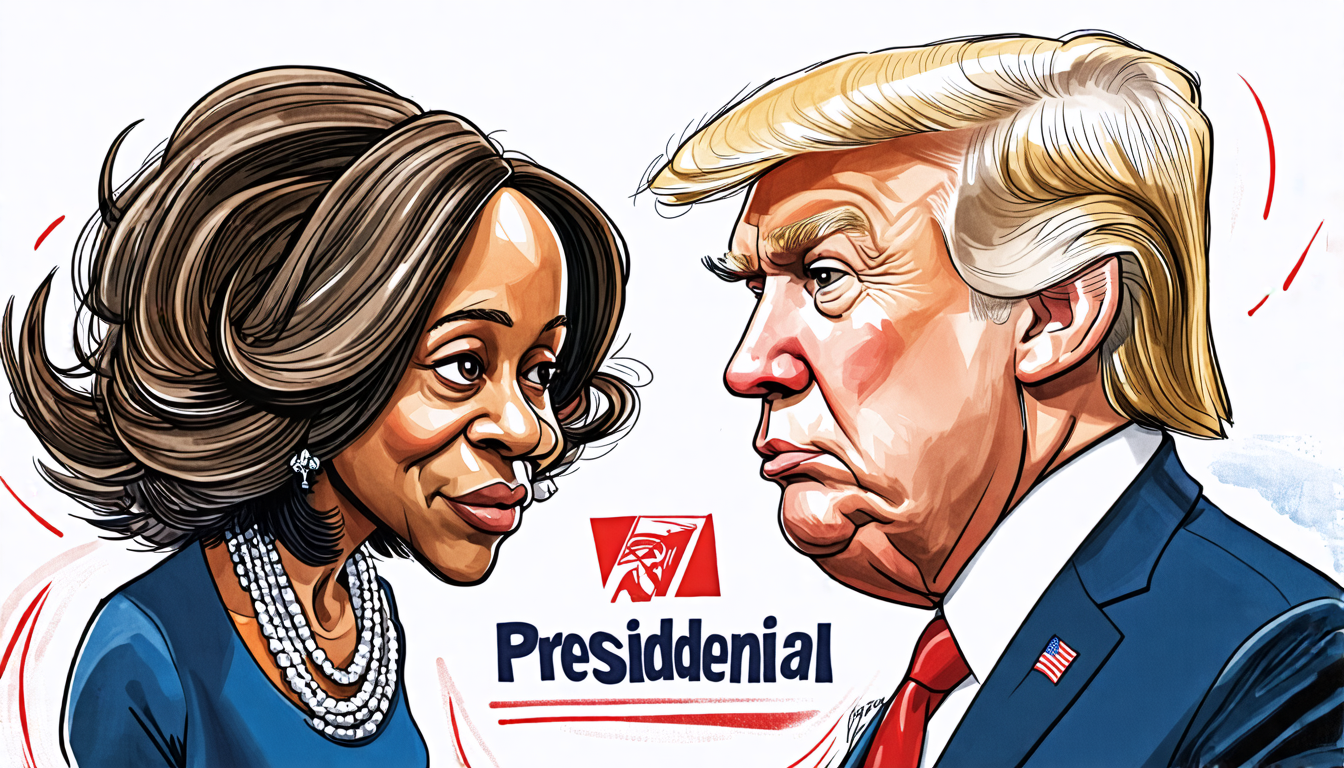 2024 Presidential Showdown: Harris Holds Narrow Lead Over Trump Amidst Key Voter Dynamics